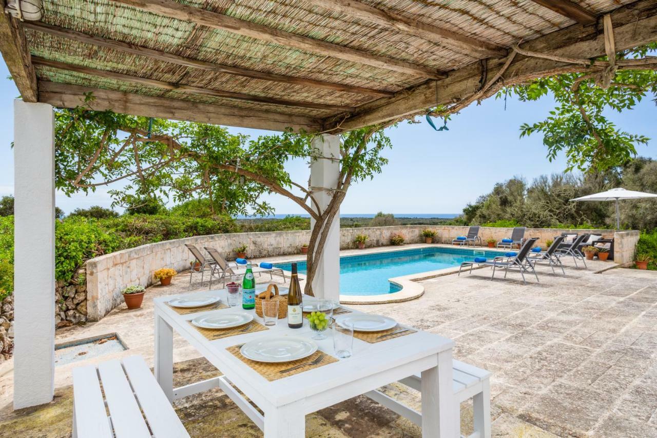 Finca Binicalaf Vell Cala En Porter  Extérieur photo