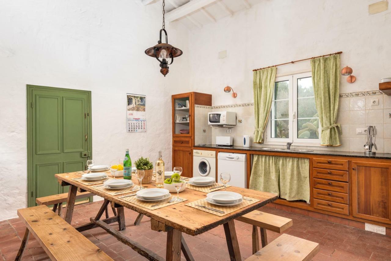 Finca Binicalaf Vell Cala En Porter  Extérieur photo